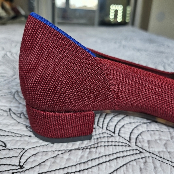 EUC LIKE NEW Rothy’s The High Point Autumn Red Women 6 - Picture 8 of 16